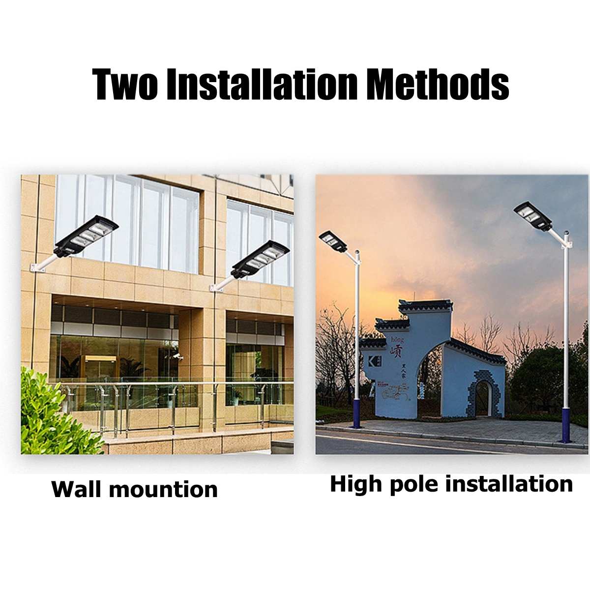  E bom Solar flood and street lights 